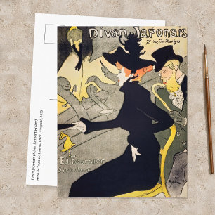 Carte Postale Toulouse-Lautrec - Divan Japonais
