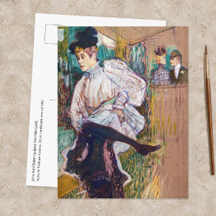 Carte Postale Toulouse-Lautrec - Jane Avril dansant