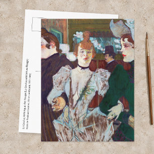 Carte Postale Toulouse-Lautrec - La Goulue arrivant au Rouge