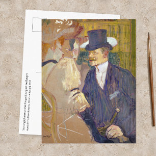Carte Postale Toulouse-Lautrec - L'Anglais au Rouge