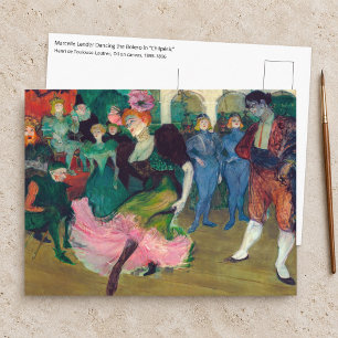 Carte Postale Toulouse-Lautrec - Marcelle Lender, Danse Boléro