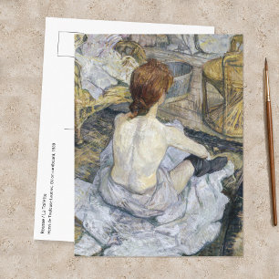 Carte Postale Toulouse-Lautrec - Rousse / La Toilette