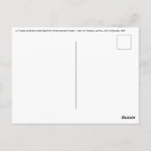 Carte Postale Toulouse-Lautrec - Troupe de Mlle Eglantine (Dos)