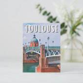 Carte Postale Toulouse Photo Vintage  (Debout devant)
