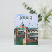 Carte Postale Toulouse Photo Vintage (Debout devant)