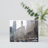 CARTE POSTALE TOUR À EAU (Debout devant)