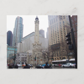 CARTE POSTALE TOUR À EAU