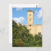 Carte Postale Tour à Rabat, Maroc (Devant / Derrière)