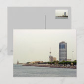 Carte Postale Tour Ahmad, Koweït (Devant / Derrière)