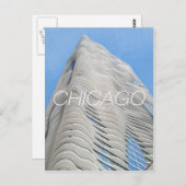 Carte Postale Tour Aqua de Chicago (Devant / Derrière)