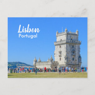 Carte Postale Tour Belem de Lisbonne au Portugal