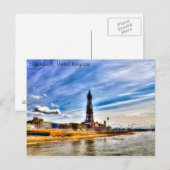 Carte Postale Tour Blackpool (Devant / Derrière)