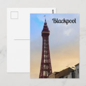 Carte Postale Tour Blackpool (Devant / Derrière)