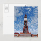 Carte Postale Tour Blackpool (Devant / Derrière)
