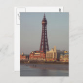 Carte Postale Tour Blackpool (Devant / Derrière)