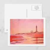 Carte Postale Tour Blackpool. (Devant / Derrière)