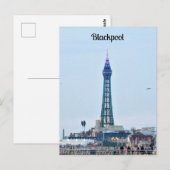 Carte Postale Tour Blackpool (Devant / Derrière)