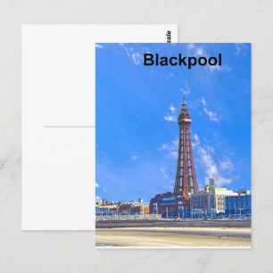Carte Postale Tour Blackpool