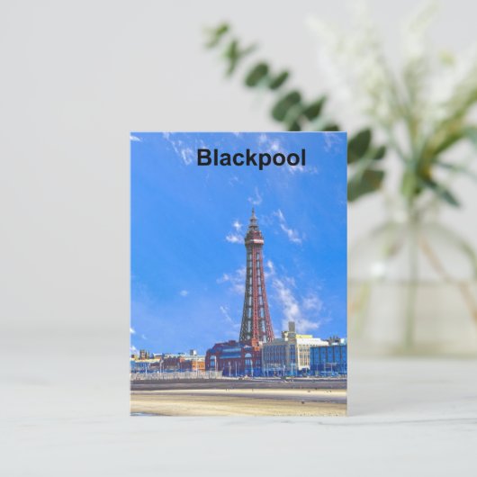 Carte Postale Tour Blackpool (Debout devant)
