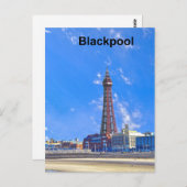 Carte Postale Tour Blackpool (Devant / Derrière)