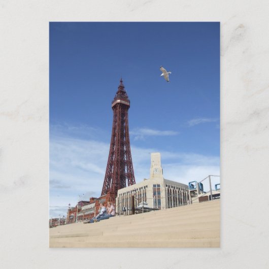 Carte Postale Tour Blackpool (Devant)