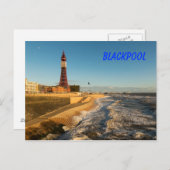 Carte Postale Tour Blackpool (Devant / Derrière)