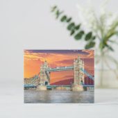 Carte Postale Tour Bridge Cityscape (Debout devant)