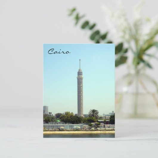Carte Postale tour caire (Debout devant)