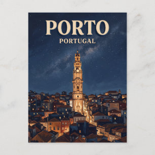 Carte Postale Tour Clérigos Porto Portugal