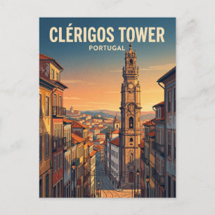 Carte Postale Tour Clérigos Portugal