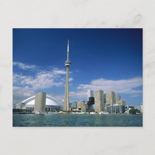 Carte Postale Tour CN et Skydome à Toronto, Ontario, (Devant)