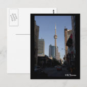 Carte Postale Tour CN, Toronto (Devant / Derrière)