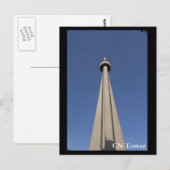 Carte Postale Tour CN, Toronto (Devant / Derrière)
