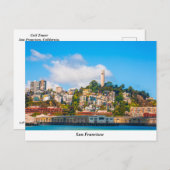 Carte postale Tour Coit (Devant / Derrière)