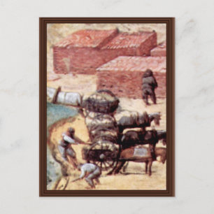 Carte Postale Tour De Babel, Détail Par Bruegel D. A. Piètre