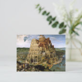 Carte Postale Tour de Babel par Brueghel (Debout devant)