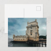 Carte Postale Tour de Belém (Devant / Derrière)