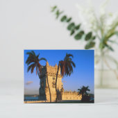 Carte Postale Tour de Belem Portugal (Debout devant)