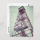 Carte Postale Tour de feu (Devant / Derrière)