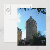 Carte Postale Tour de Galata (Devant / Derrière)