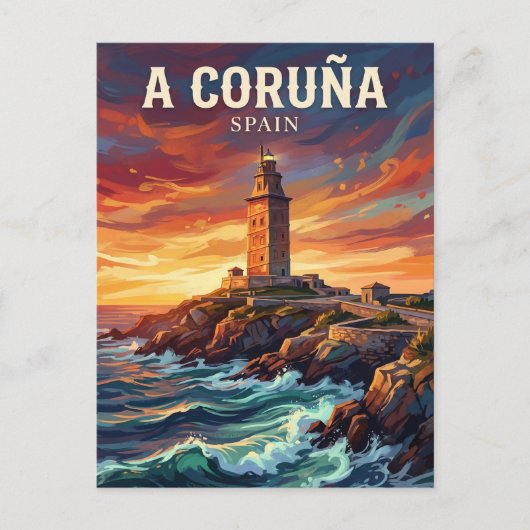 Carte Postale Tour de Hercule Espagne (Devant)