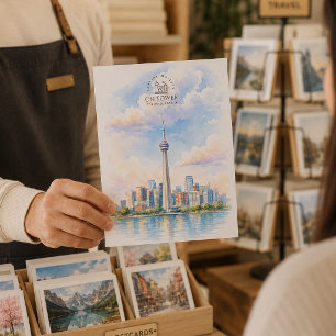 Carte Postale Tour de la CN, destination Toronto Voyage