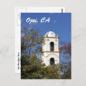 Carte Postale Tour de la poste d'Ojai (Devant / Derrière)
