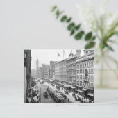 Carte Postale Tour de la scène de rue de siècle, Philadelphie, (Debout devant)