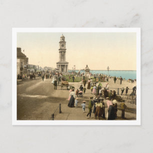 Carte Postale Tour de l'horloge, Herne Bay, Kent, Angleterre