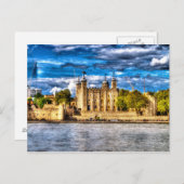 Carte Postale Tour de Londres (Devant / Derrière)