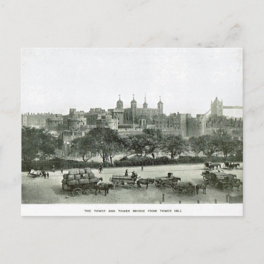 Carte Postale Tour de Londres 1900 (Devant)