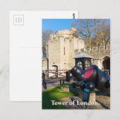 Carte Postale Tour de Londres, Angleterre France (Devant / Derrière)