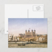 Carte Postale Tour de Londres, c.1862 (colour litho) (Devant / Derrière)