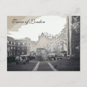 Carte Postale Tour de Londres Par Alexandra Cook aka Linandara